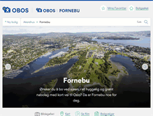 Tablet Screenshot of fornebulandet.no